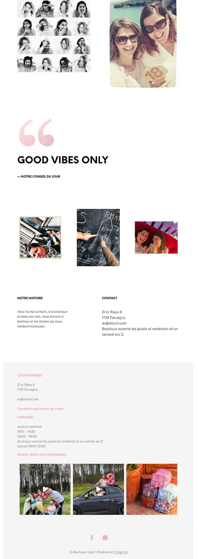 Boutique Dizuit - Farvagny