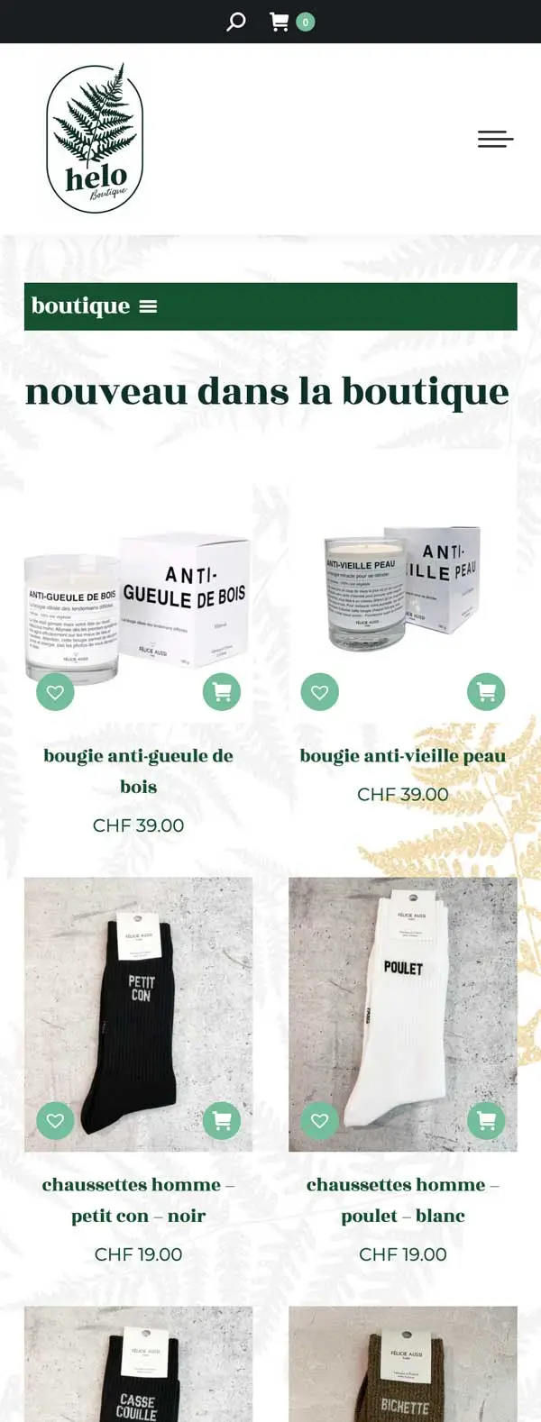 Helo Boutique à Bulle