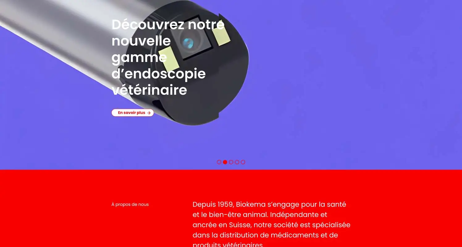 Biokema SA - Partenaire vétérinaire - Réalisation C tout toi